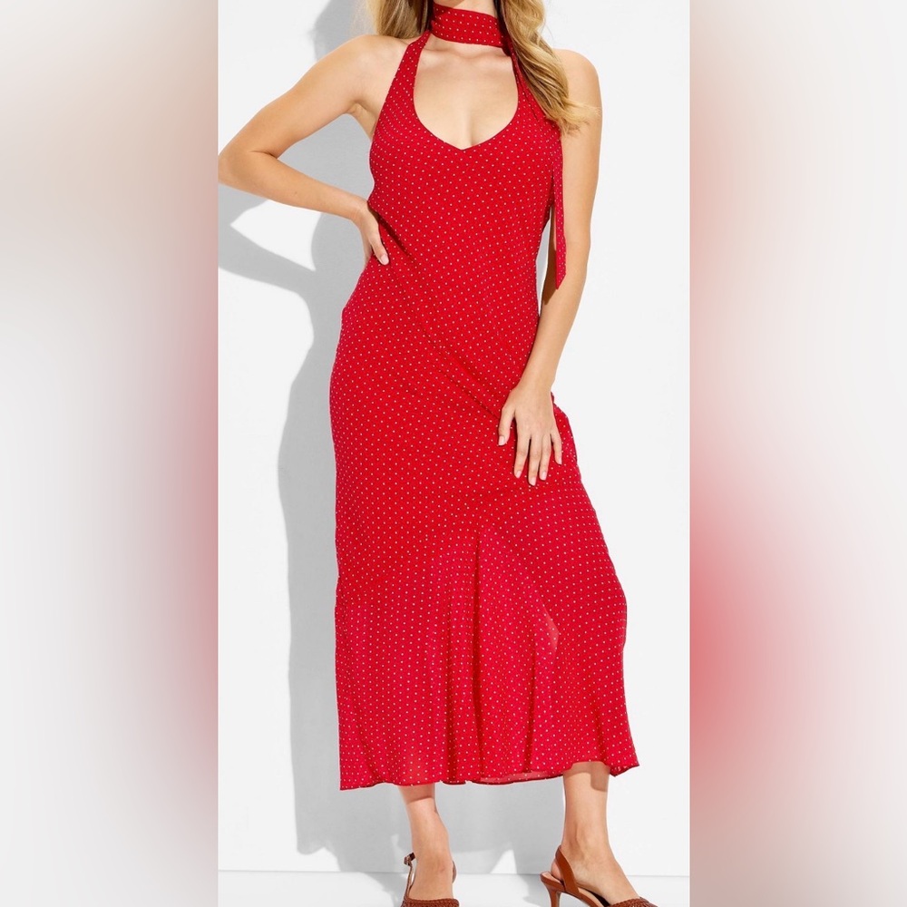 Women's Halter Scarf Maxi Dress - Wild Fable